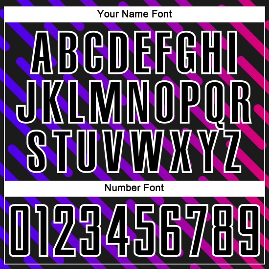 Custom Black Purple-Pink Lines Sublimation Soccer Uniform Jersey Custom Black Purple-Pink Lines Sublimation Soccer Uniform Jersey