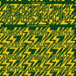 Custom Green Yellow Lightning Sublimation Soccer Uniform Jersey Custom Green Yellow Lightning Sublimation Soccer Uniform Jersey