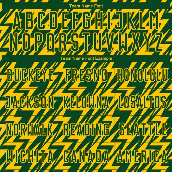 Custom Green Yellow Lightning Sublimation Soccer Uniform Jersey Custom Green Yellow Lightning Sublimation Soccer Uniform Jersey