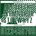 Custom Green White Lines Sublimation Soccer Uniform Jersey Custom Green White Lines Sublimation Soccer Uniform Jersey